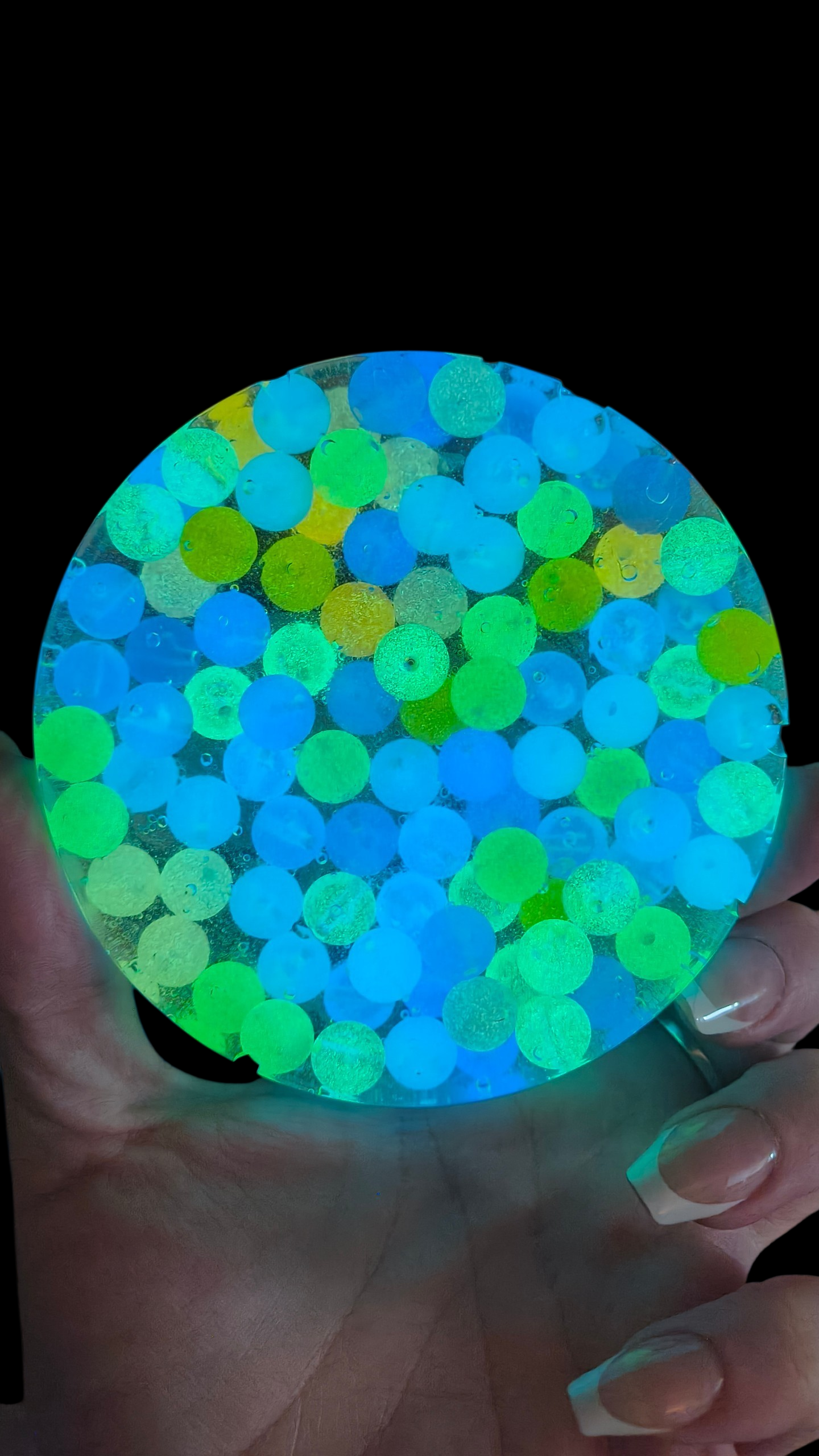 Neon Moon Glow Sensory Pad for ADHD and stress relief