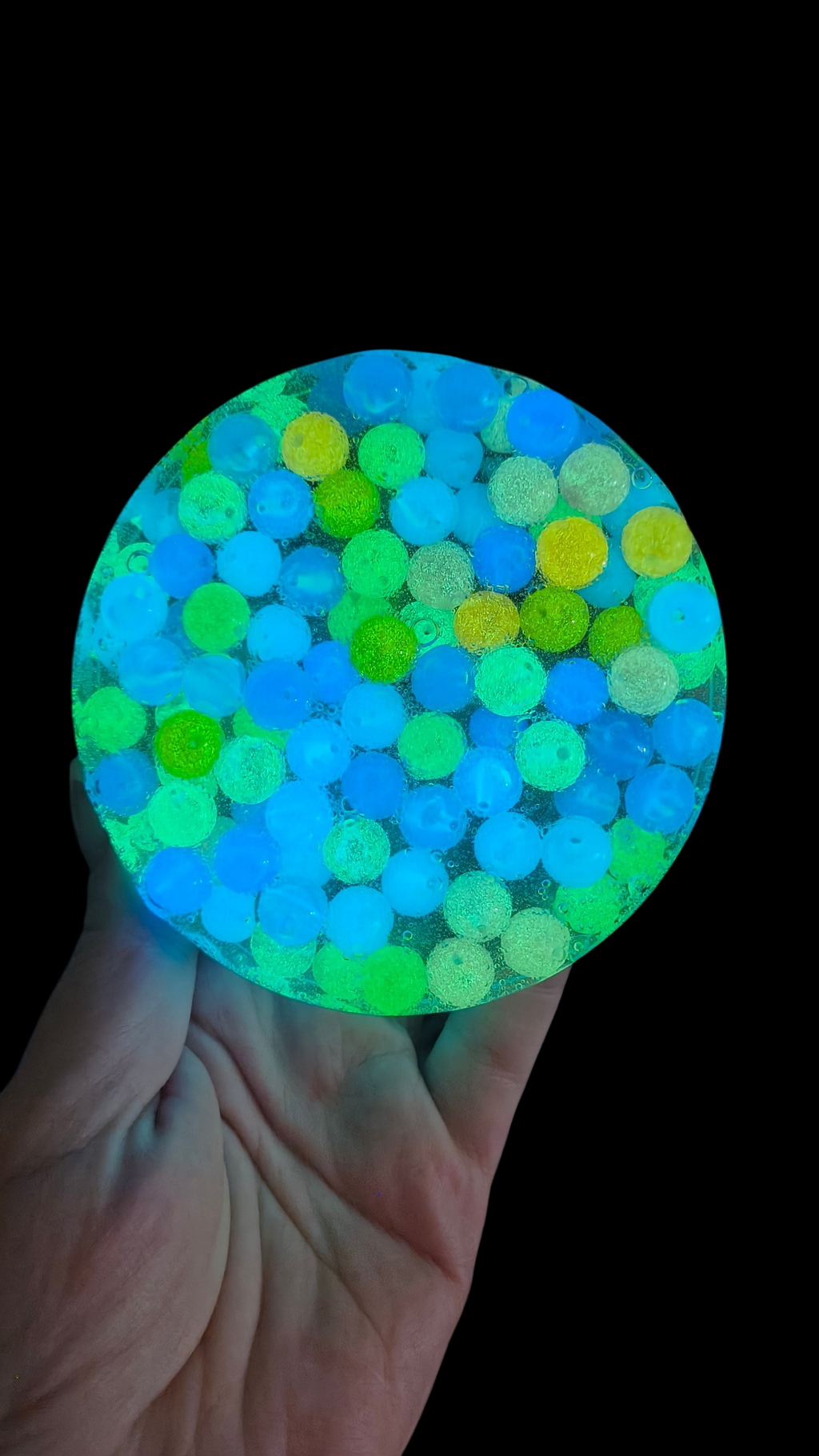 Neon Moon Glow Sensory Pad for ADHD and stress relief