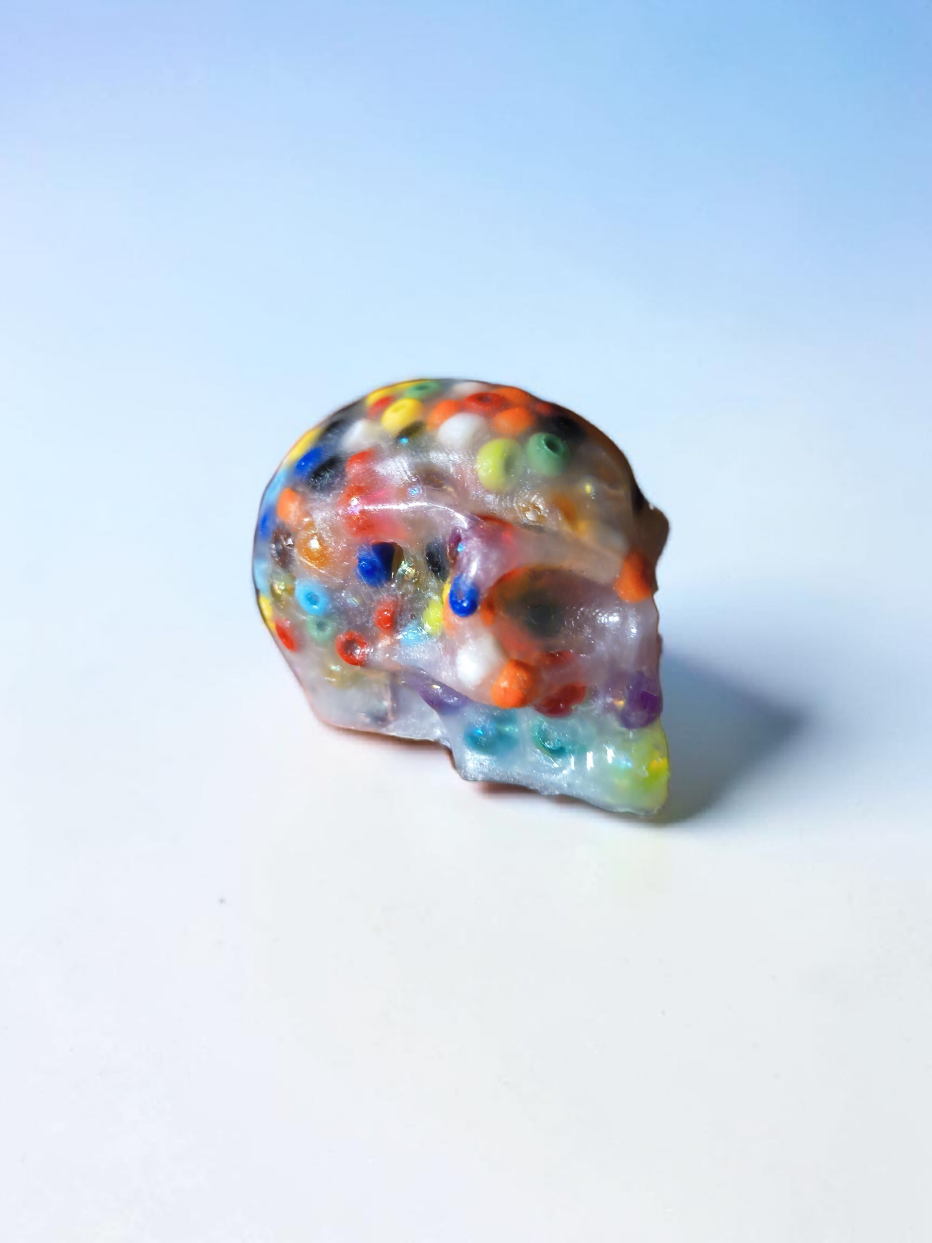 Mini Silicone 3D Skulls for a TRY ME option