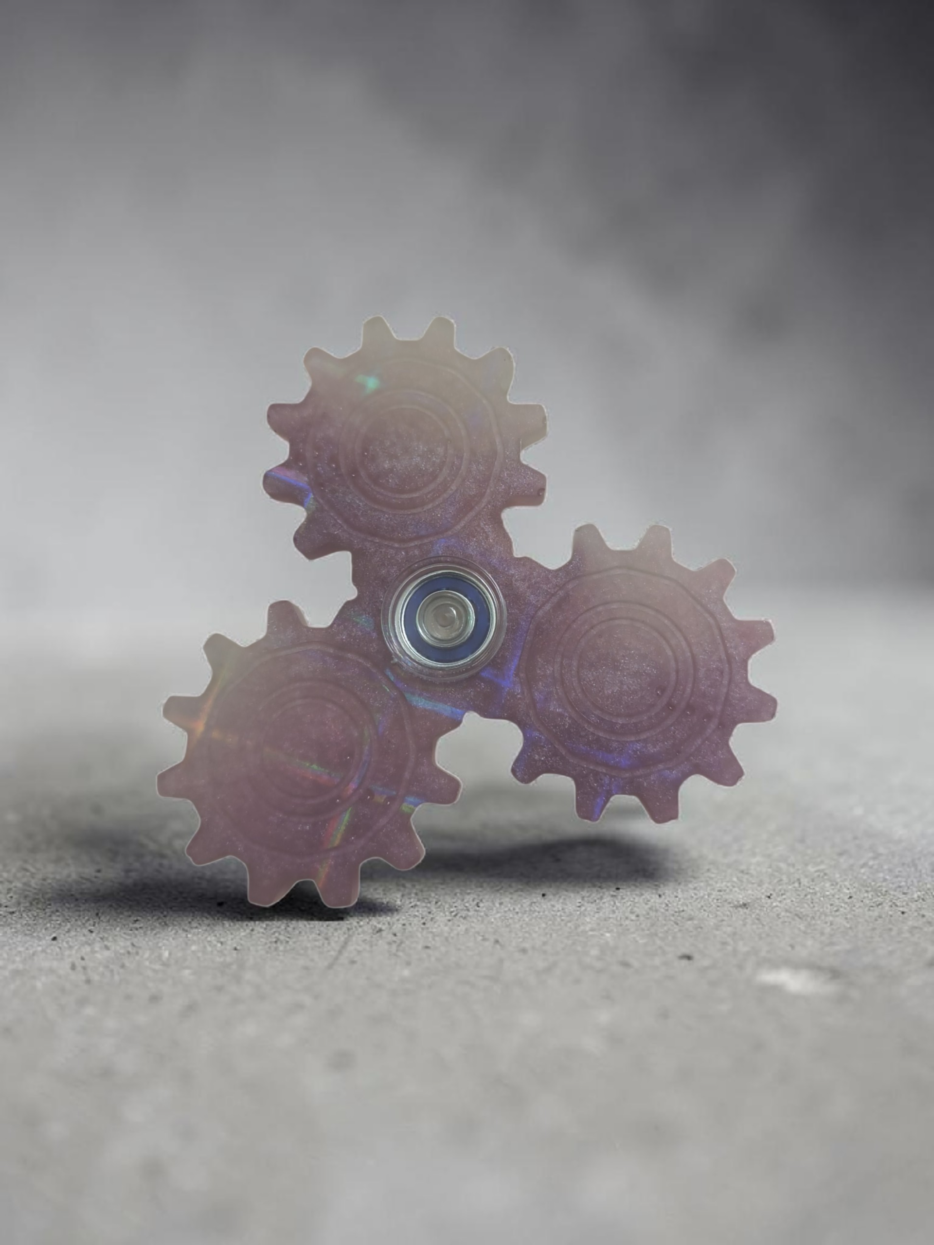 Pink Holographic Fidget Spinner