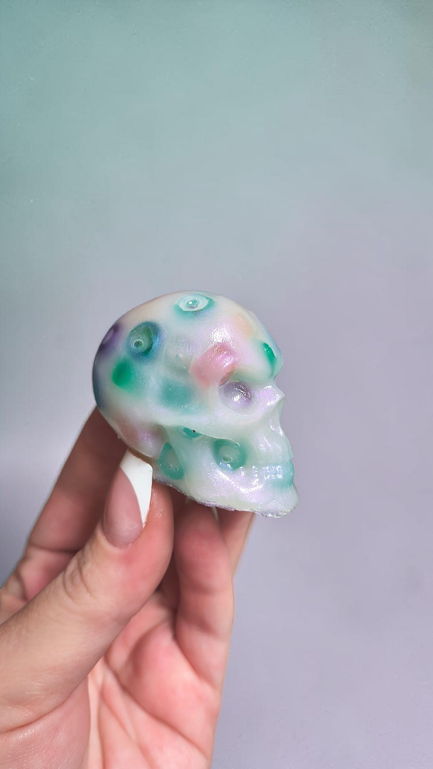 Mini Silicone 3D Skulls for a TRY ME option