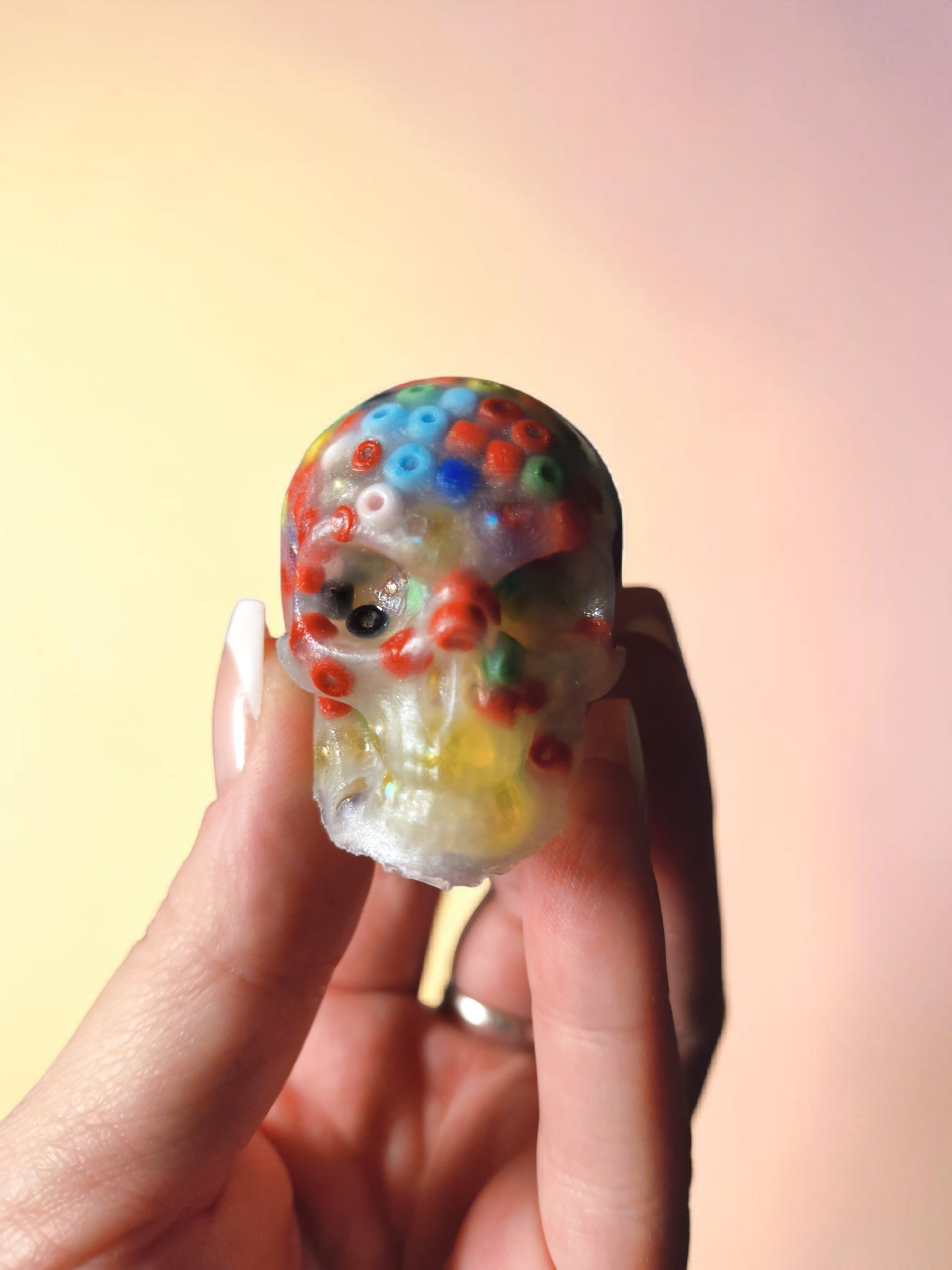 Mini Silicone 3D Skulls for a TRY ME option