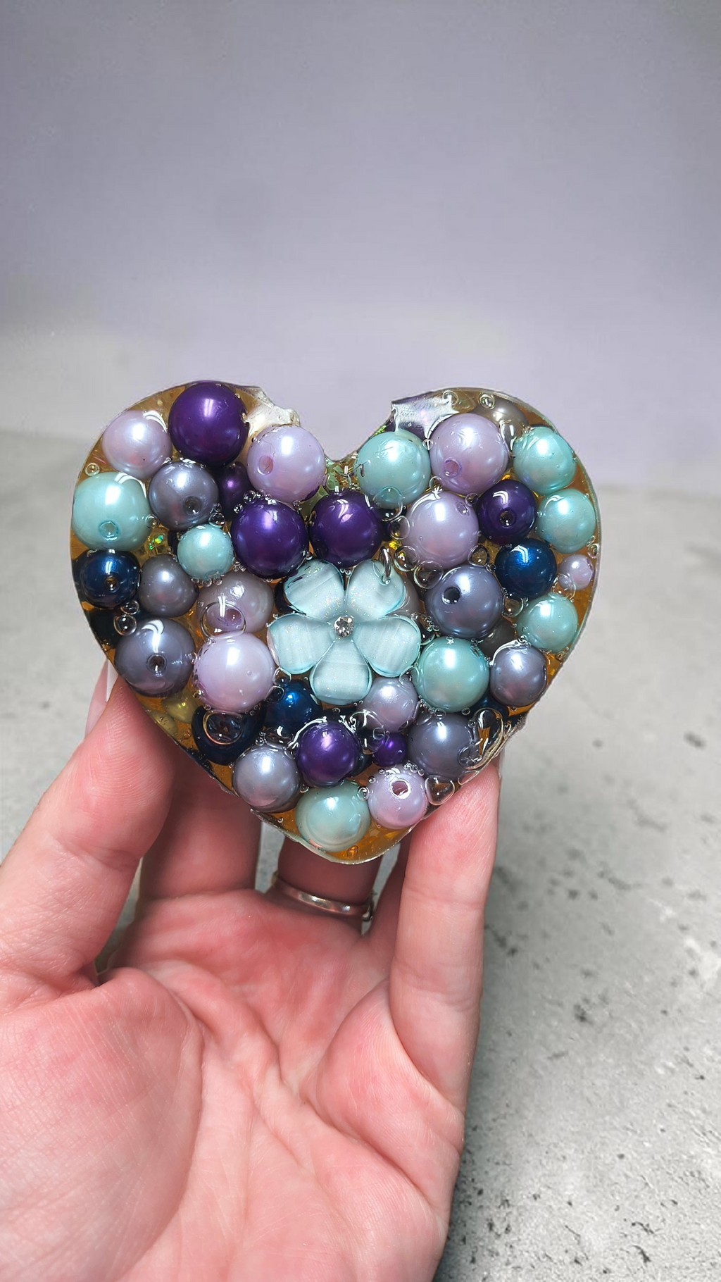 Pearl Heart Sensory Pad for ADHD
